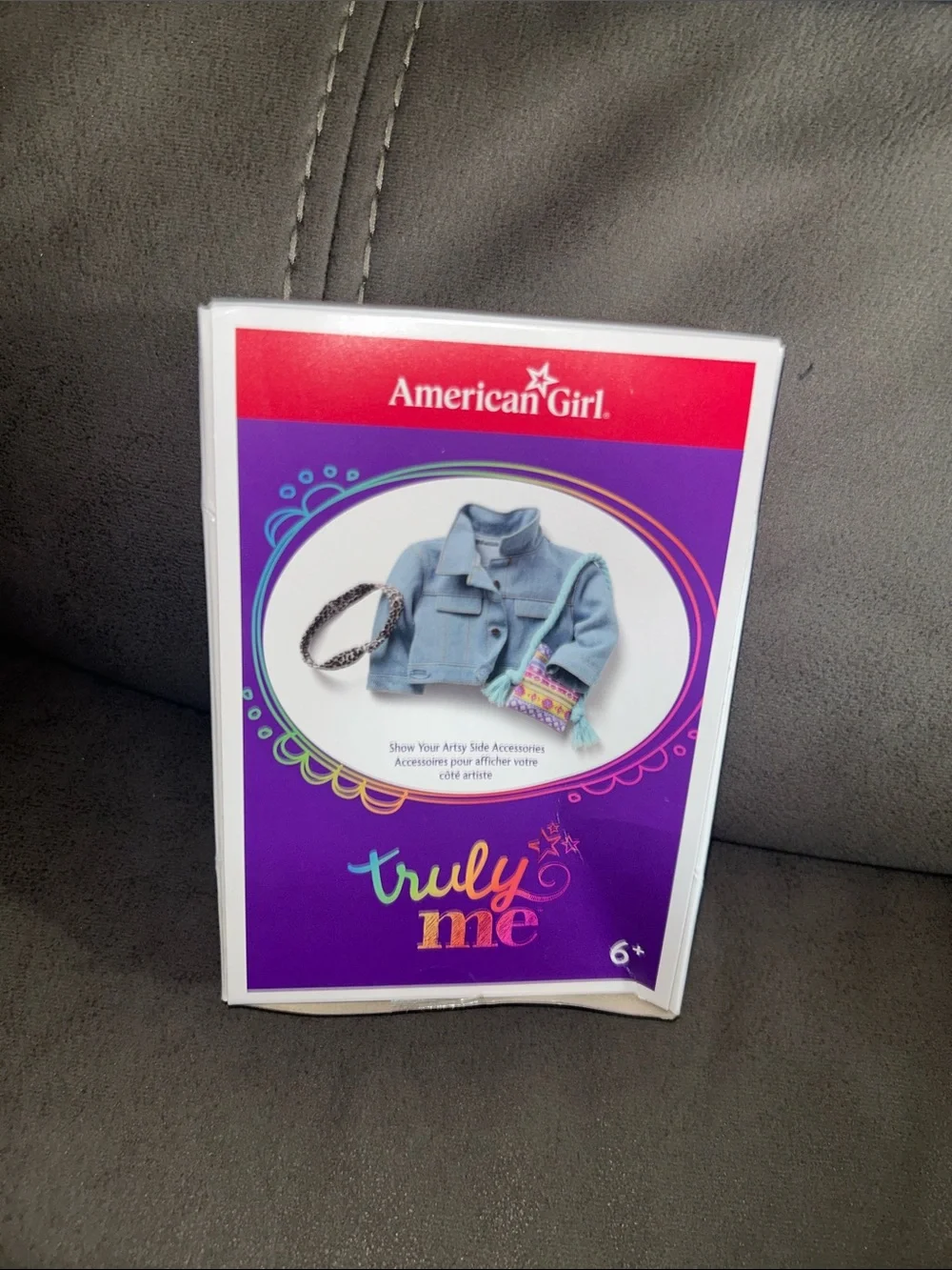 American Girl Truly Me Light Blue Kids Jacket & Accessories